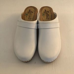 Lotta from Stockholm Slip On Clogs White